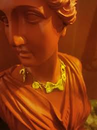 Collana Italiana, Collana Napoletana, Collana Di Pasta, Ceramica Italiana  Di Caltagirone, Portafortuna Italiano, Collana Con Charms