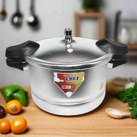 Chef Stainless Steel Pressure Cooker 8L