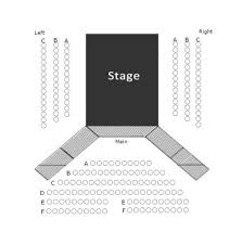 seating chart picture of clear space theatre rehoboth