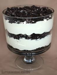Oreo Cookie Trifle Glitter And Goulash Oreo Cookies Desserts Oreo Recipes