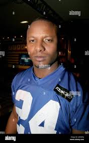 French soccer player Marc Angelo Soumah attends the Superbowl party held at  the France 2 TV studio in Paris, France,