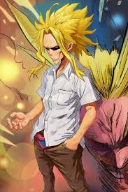 To fulfill this dream, he wants to join the best of all hero. Boku No Hero Academia All Might Cosplay Wig Fairypocket Wigs