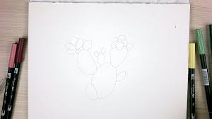 Cactus painting cactus art diy painting painting & drawing watercolor paintings cactus plants cacti garden cute canvas paintings guache. Watercolor Painting For Beginners With Brush Pens