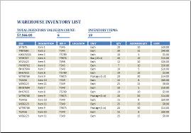 Create a warehouse layout in few minutes: Ms Excel Warehouse Inventory List Template Excel Templates Spreadsheet Template Excel Templates List Template