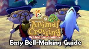 Quick Bell Making Guide Animal Crossing New Leaf Welcome Amiibo Youtube