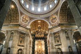 Die basilika sankt peter im vatikan ist eine italienische renaissancekirche, die hauptsächlich von donato bramante, gian lorenzo bernini. Petersdom Innenansicht Foto Bild Architektur Sakralbauten Innenansichten Kirchen Bilder Auf Fotocommunity
