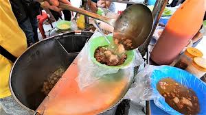 Filipino Street Food Beef Pares Mami Beef Stew And Rice And Noodles Filipino Street Food Food Street Food