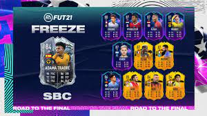 Buffon obtiene su primera carta del equipo de la semana en ultimate team. Fut Freeze Adama Traore Sbc Losung Earlygame