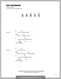 Maybe you would like to learn more about one of these? Instrumental Version Don T Stop Believin Von J Cain N Schon S Perry Auf Musicaneo