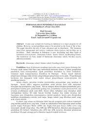 Hal ini dikarenakan semakin berkembangnya teknologi yang mempunyai dampak negatif terhadap kebudayaan indonesia. Pdf Permasalahan Pendidikan Dasar Dan Pendidikan Anak Usia Dini