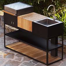 Do you have a patio or deck in your backyard? Roshults Open Kitchen Frame 100 Brushed Stainless Steel Tattahome