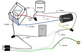 The wiring diagram shows three components connected to the lamp (the transformer, the capacitor, and the ignitor). How Do I Wire A Ballast And Ignitor Al Litronic D2s D2r 35w Xenon Headlight Ballast Ignitor Xenonled Eu My Ballast Is A Philips I Do Not Know If It