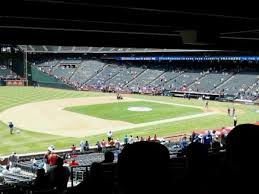 Globe Life Park In Arlington Section 116 Home Of Texas Rangers