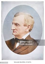 Portrait Of William Maxwell Evarts An American Lawyer And Statesman From  New York Who Served As Us Secretary Of State Us Attorney General And Us  Senator From New York High-Res Stock Photo -