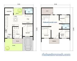 Desain rumah 3 kamar minimalis 27. Denah Rumah 3 Kamar Dan Mushola Rhdesainrumah