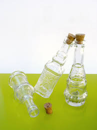 X3 Decorative Clear Glass Bottles With Corks 50ml The Perfect Size For Wedding Favors Party F Glass Bottles With Corks Glass Bottles Decoration Glass Bottles