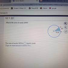 Mathematics stack exchange is a question and answer site for people studying math at any level and professionals in related fields. Answered What Is The Area Of Sector Gph 40 H 15 Bartleby