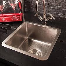 stainless bar sink  stone forest