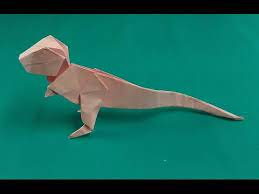 Maybe you would like to learn more about one of these? How To Make An Easy Origami Dinosaur T Rex Youtube