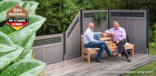 Wir liefern ihnen das holz zum bauen eines auch holzzäune können sie bei uns bestellen. Sichtschutz Zaun Carport Terrasse Aus Holz Von Scheerer
