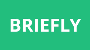 In brief the food, briefly, was awful. How To Pronounce Briefly Pronunciation Academy Youtube