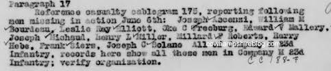 New Hampshire WWI Military: Private William M. Bourdeau of Concord, NH