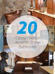 This tree branch decor can help you enjoy the season's aesthetic throughout the year. 20 Classy Bronze Accents In The Bathroom Home Design Lover