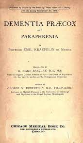 We did not find results for: Dementia Praecox And Paraphrenia 1919 Edition Open Library