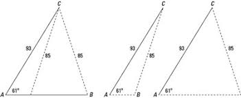 Right, acute or obtuse triangles. Use The Law Of Cosines For Ssa Dummies