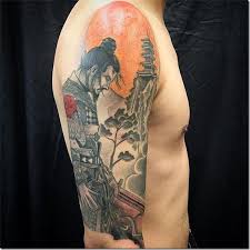 Great graphic tattoo by sundance tattoo bologna. 55 Samurai Tattoo Options And Get Impressed Nexttattoos