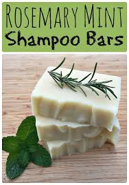 Homemade Rosemary Mint Shampoo Bars Recipe Homemade Soap Recipes Rosemary Mint Shampoo Mint Shampoo