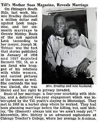 14 Year Old Black Boy Killed In 1955 Emmett Till S Mother Sues Look Magazine And Reveals Marriage Jet Magazine February 6 1958 In 2020 Black History Books Black History Facts Black History