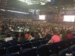 ford field section 125 home of detroit lions