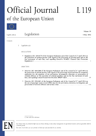 An act to provide for the registration, administration and dissolution of companies and corporations and to 3. Https Eur Lex Europa Eu Legal Content En Txt Pdf Uri Oj L 2016 119 Full