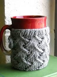 This project is great for stash busting, and. 41 Knitted Mug Cozy Ideas Mug Cozy Coffee Cozy Knitting
