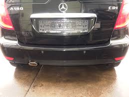 Rear Bumper Mercedes Benz A Class W169 A 180 Cdi 169 007 169 307 B Parts