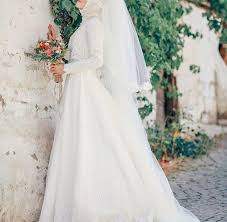 Dress Hijab And Islam Image Wedding Dresses Glamourous Wedding Dress Muslim Wedding Dresses