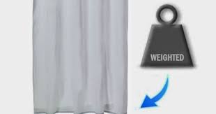 How To Stop Your Shower Curtain From Blowing In Thick Heavy Shower Curtains Shower Curtain Weights Curtains Shower Curtain