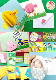 Make sure your most important wishes get there on time! Easy Handmade Easter Cards Red Ted Art Make Crafting With Kids Easy Fun