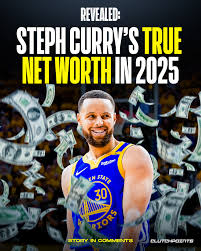 Stephen Curry's impact goes way beyond basketball, and his 2025 net worth  proves it. The number might just blow your mind 😳👇