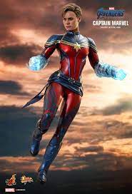 Hot Toys Mms575 Avengers Endgame Captain Marvel Captain Marvel Captain Marvel Carol Danvers Marvel