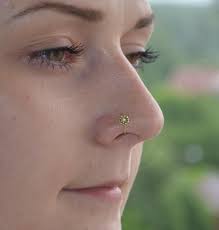 gold nase ring 2mm opal nase ring nase reifen nase piercing etsy nasenschmuck nasenring nasenringe