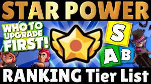 Identify top brawlers categorised by game mode to get trophies faster. Which Brawlers To Upgrade First Every Star Power Explained Star Power Tier List Youtube