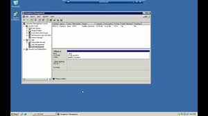 How To Extend The System Partition Of A Windows Server 2003 Vm Youtube