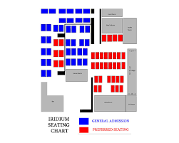 image result for the iridium seating chart seating charts