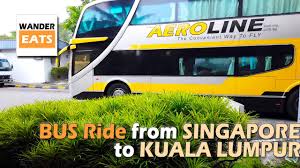Buses from kuala lumpur to singapore depart from kl sentral, terminal bersepadu selatan. Ride Aeroline Express Bus From Singapore To Kl Heading Back Home Youtube
