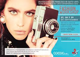 Taller de Fotografía "Fashion Workshop": 27-29 Septiembre, Aula A101,  Campus Cumbayá USFQ