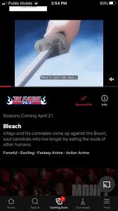 1 on its third season's … Netflix Canada Bleach More Seasons Arriving April 21st Bleach
