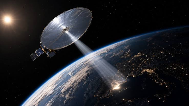 The USA approves an 18-meter mirror satellite capable of reflecting sunlight  and illuminating the Earth at night; the project plans for up to 50,000  units and raises astronomers' concerns about the future
