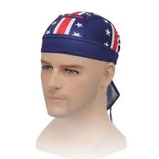 Generic Mens Summer Quick Drying Breathable Cycling Headwear Beanie  Outdooors Sports Sweat Pirate CapRed Blue Purple StarRed Blue Purple Star